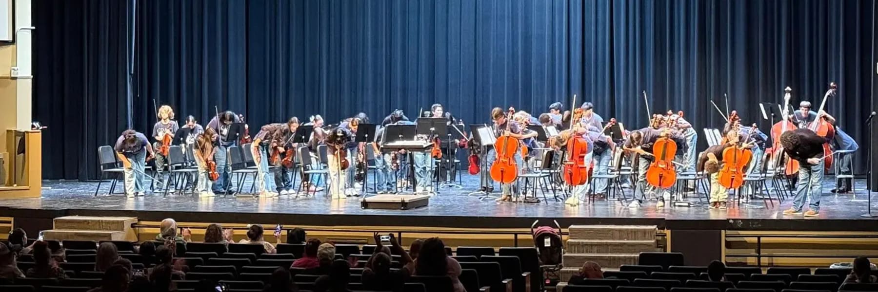 Craig MS Orchestra fundraiser photo 1