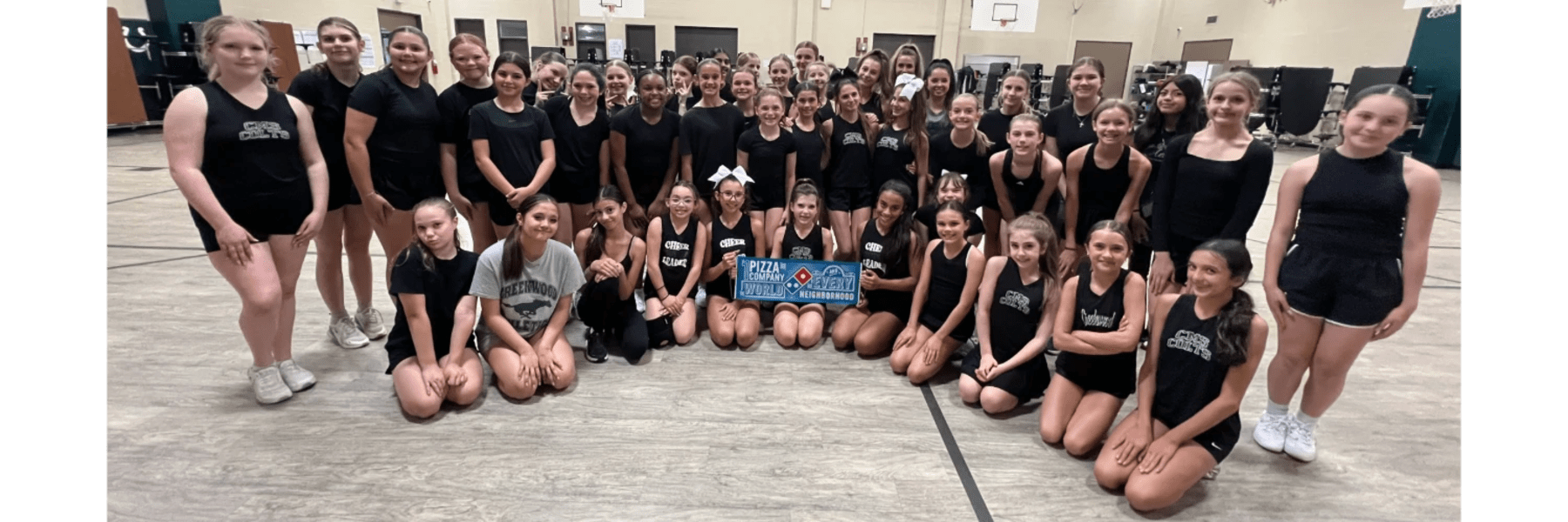 Creekwood Middle School Cheer Team fundraiser photo 2