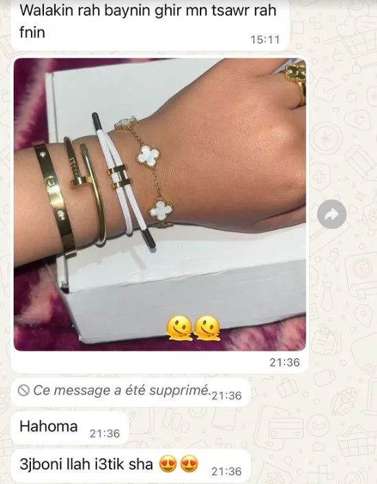 Avis client WhatsApp