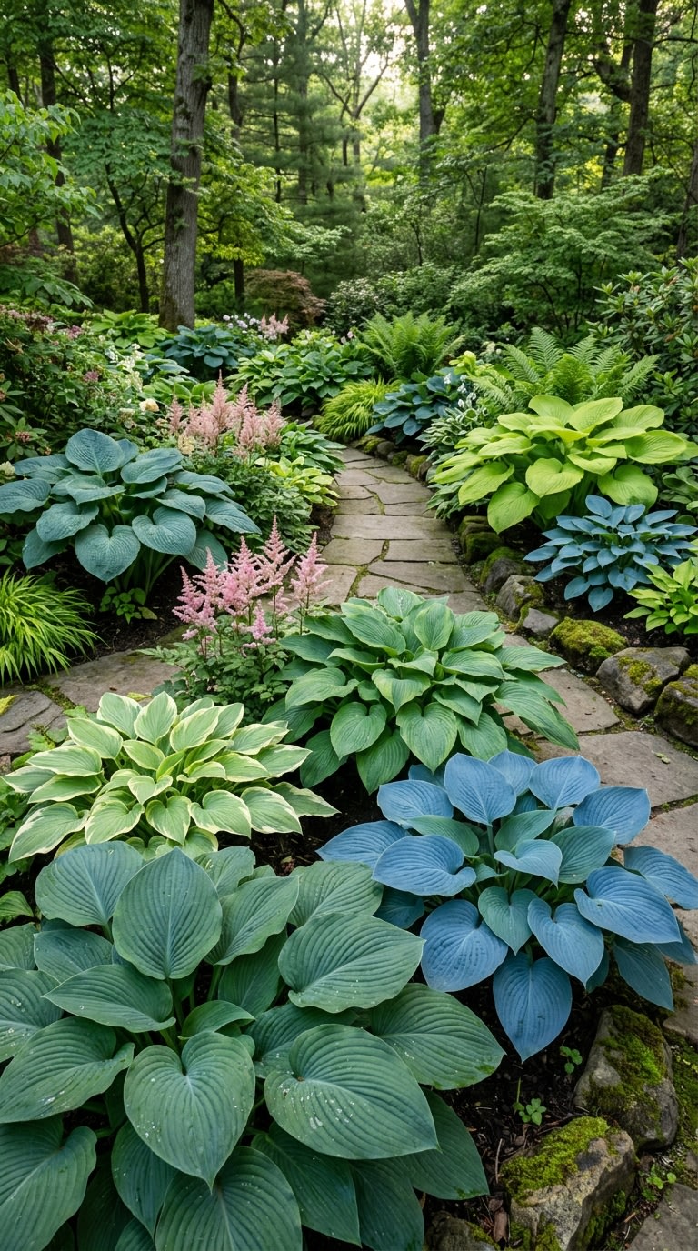 2. Embrace Bold Hostas for Impact