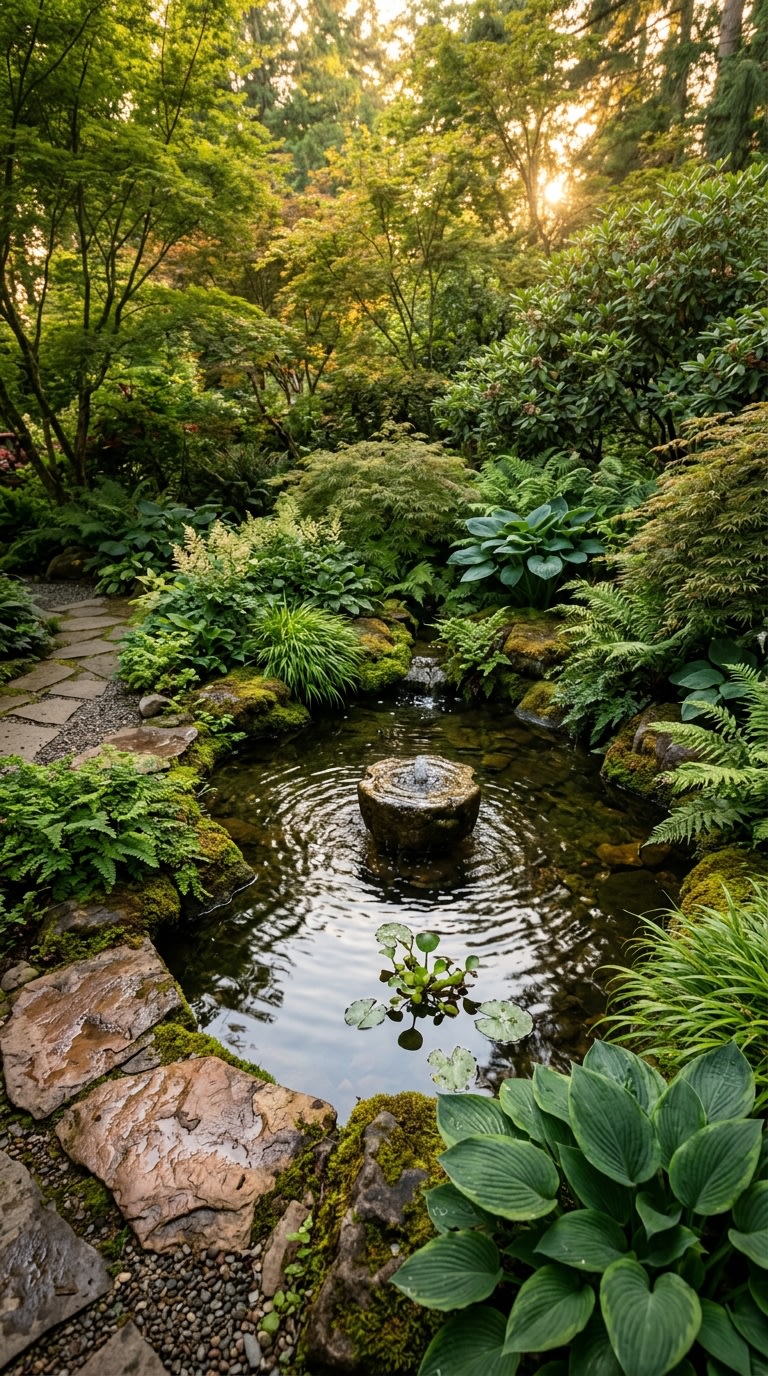 6. Create a Water Feature for Serenity