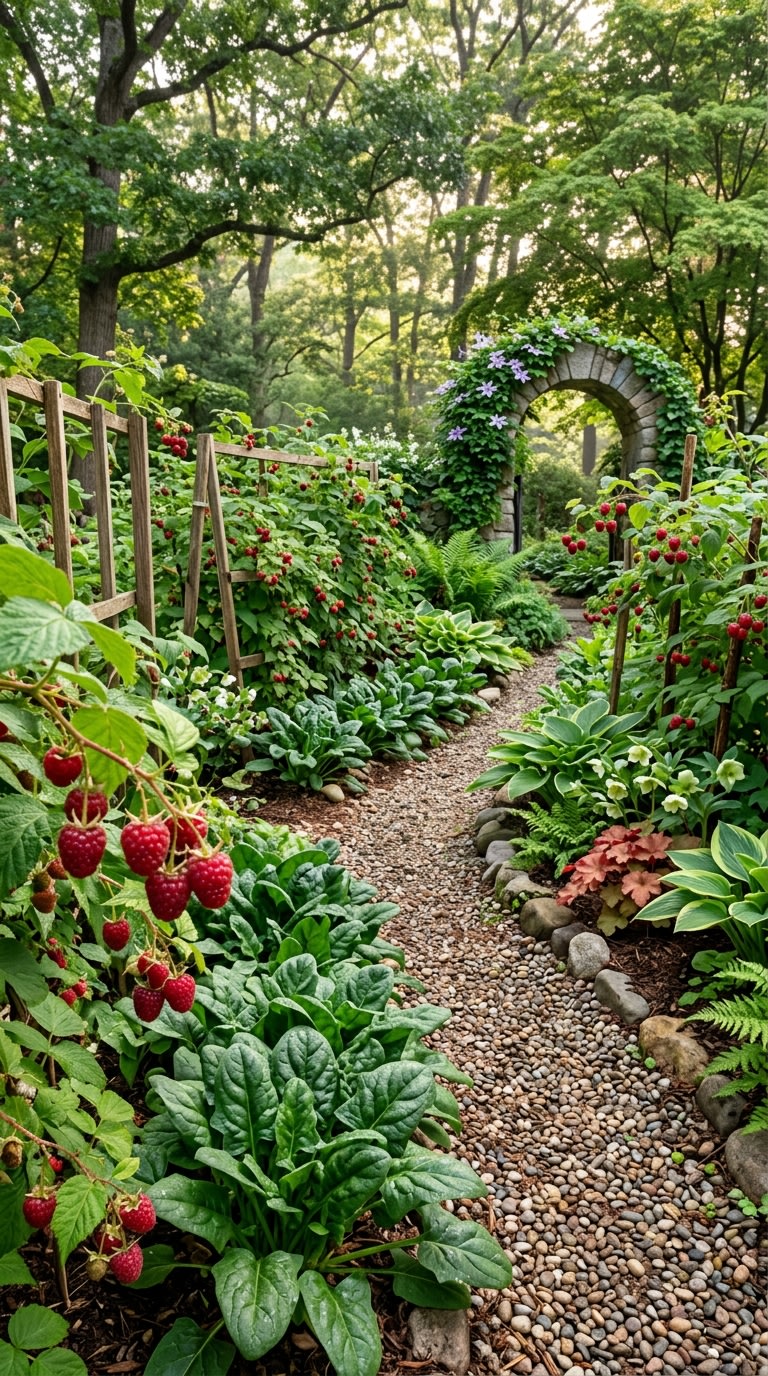 9. Incorporate Edible Plants into the Shade