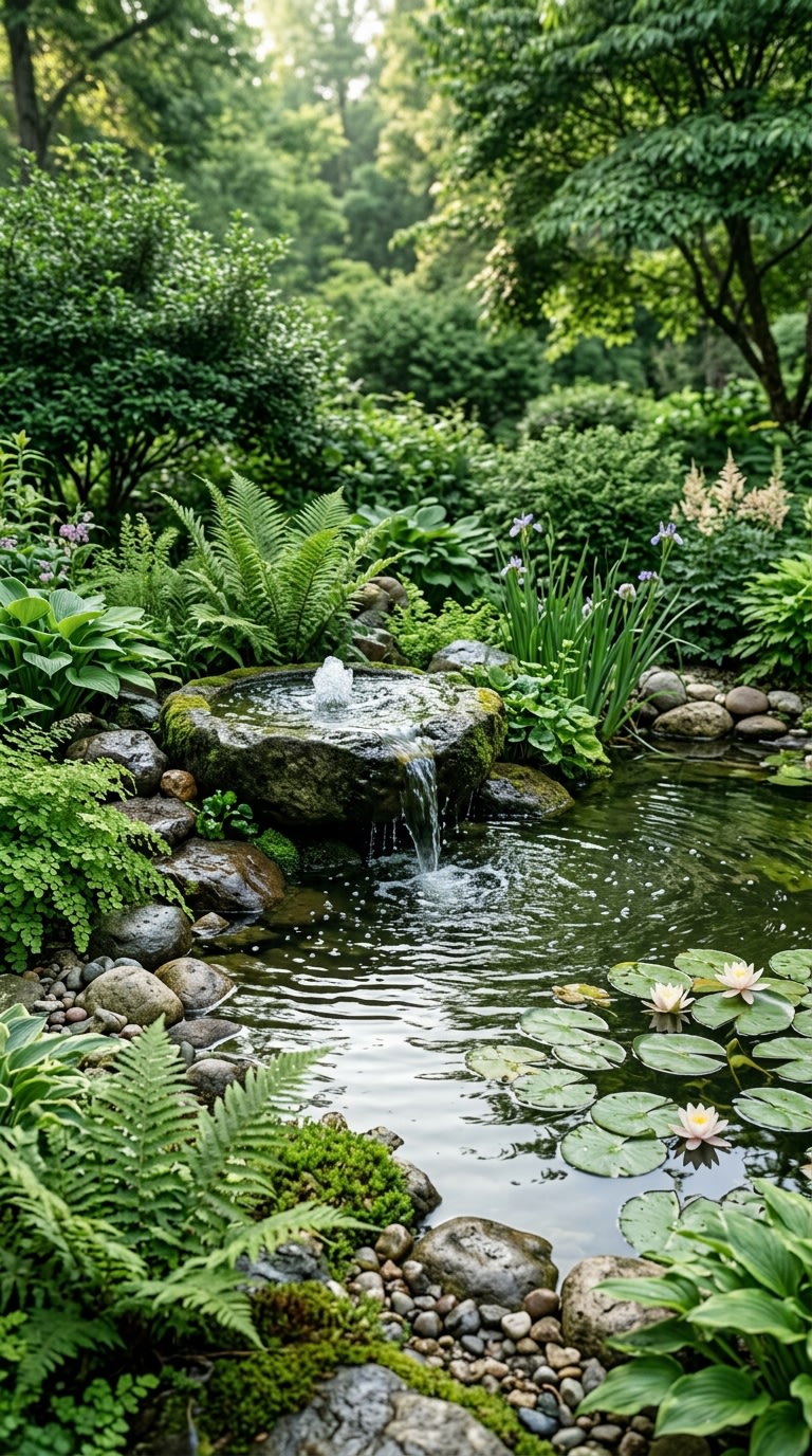 7. Create a Magical Water Feature