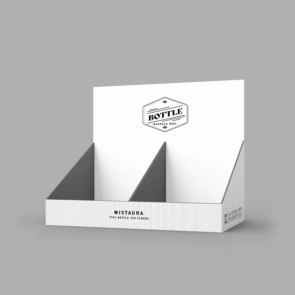Sleek and Durable Custom Bottle Display Boxes Packaging | BoxLark