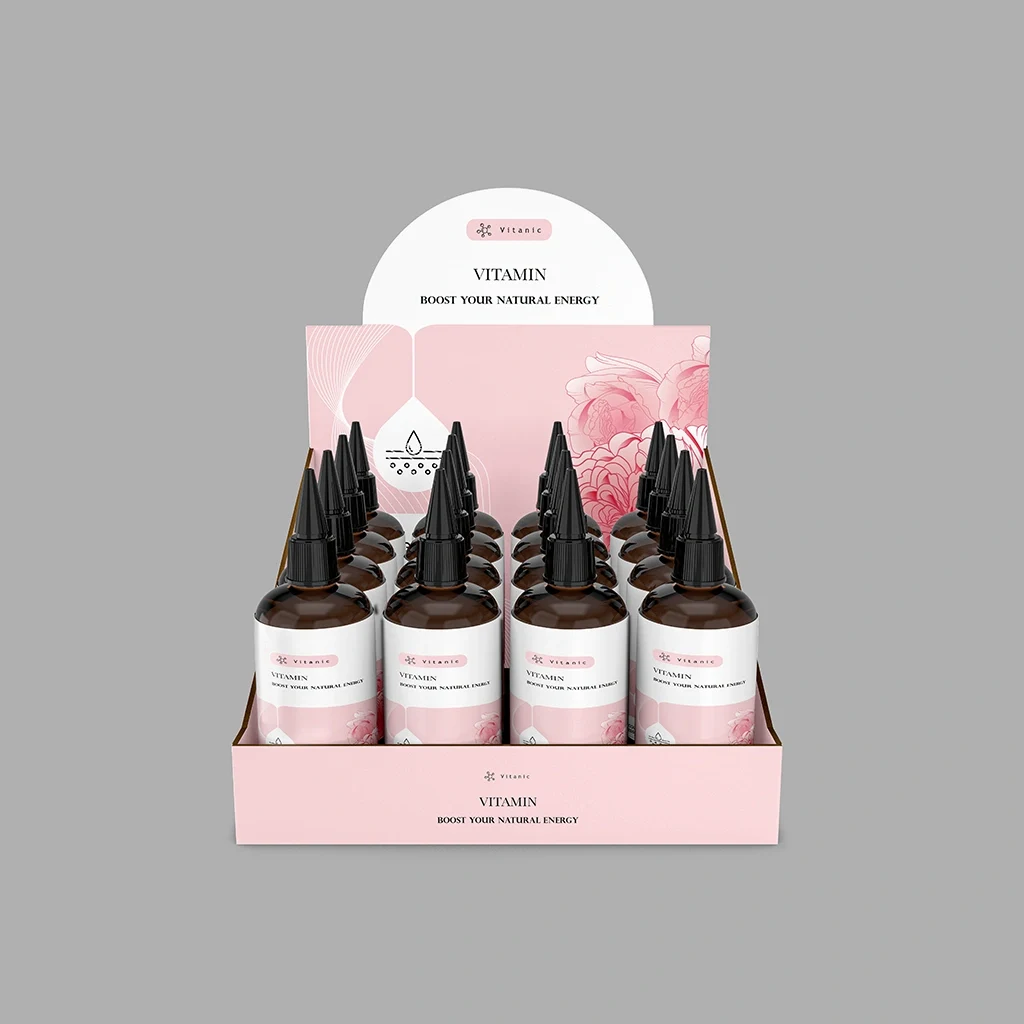 Sleek and Durable Custom Bottle Display Boxes Packaging | BoxLark