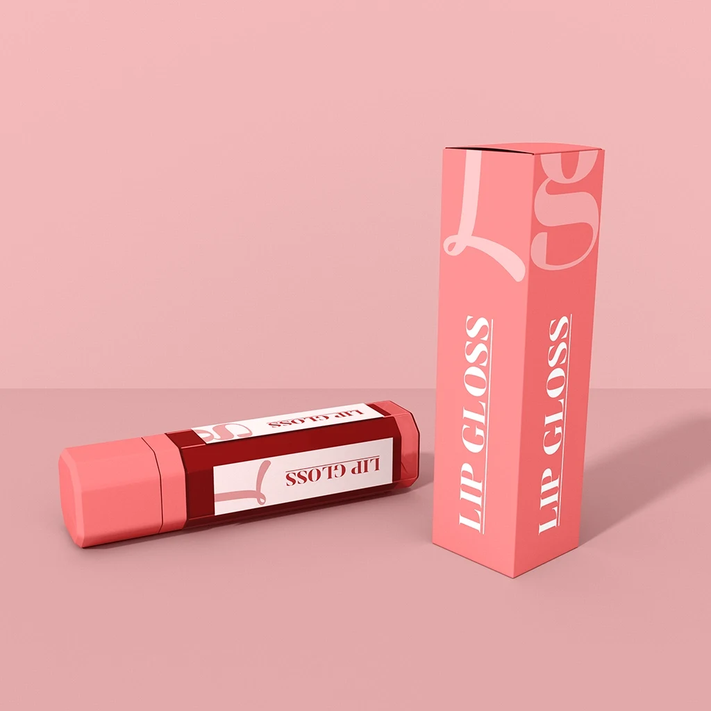 Custom Lip Gloss Packaging Boxes | Printed Designs