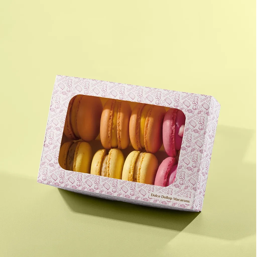 Order Custom Macaron Boxes | Printed Bakery Packaging