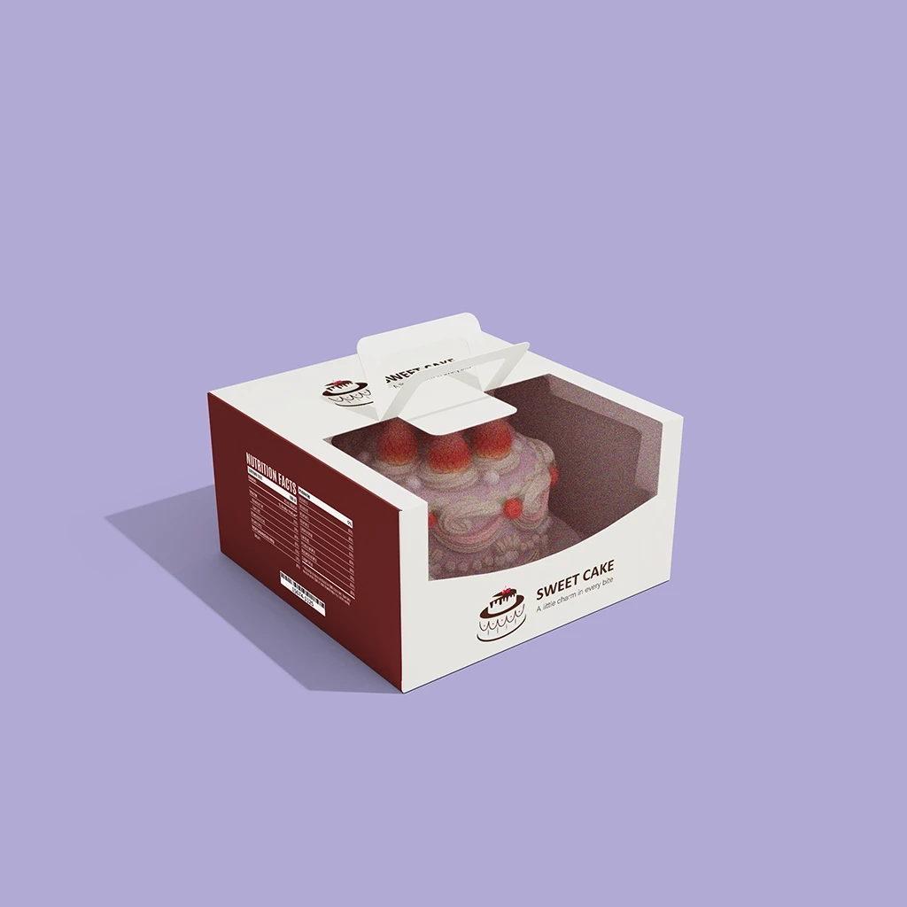 Order Custom Printed Cake Boxes Packaging at Wholesale Price
