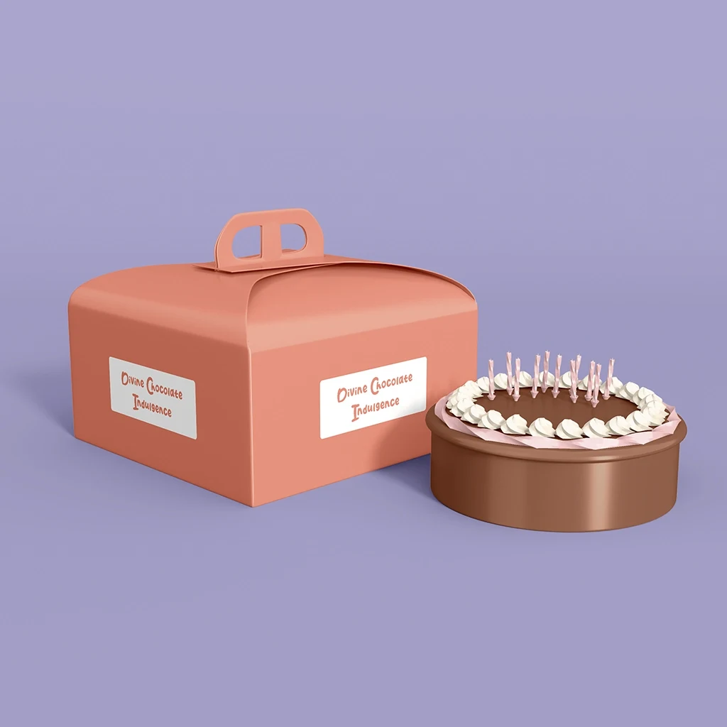 Order Custom Printed Cake Boxes Packaging at Wholesale Price