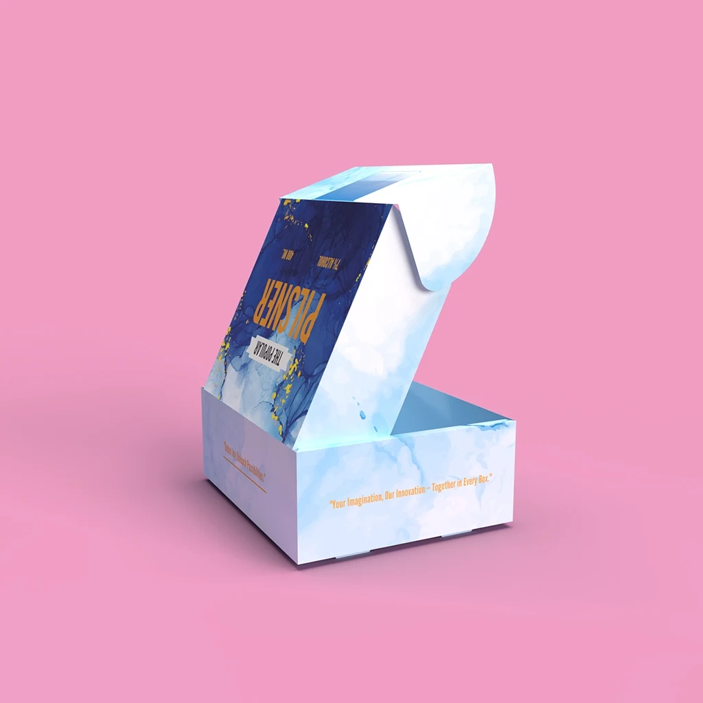 Custom Printed Roll End Front Boxes Wholesale | BoxLark