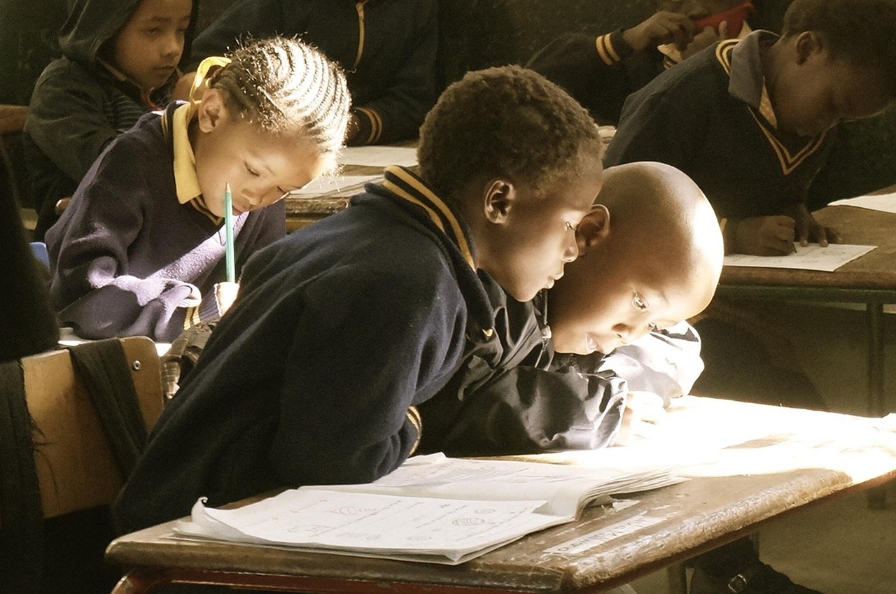 Young Primary School Students