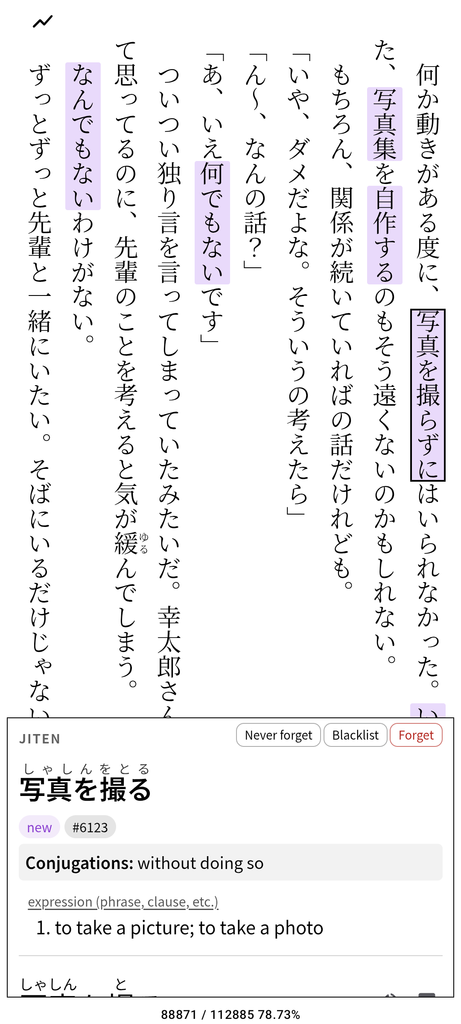 Hoshi Reader Android: Jiten & Kanji Dict Fork