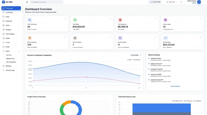 ERP CRM & Billing Automation