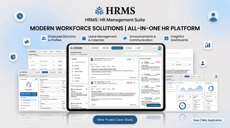 HRM System — screenshot 1