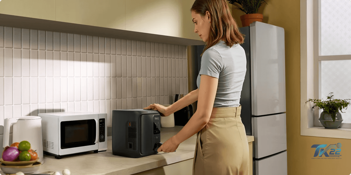 Trạm sạc dự phòng EcoFlow DELTA 3 Air 1000 (10ms UPS) Portable Power Station | 960Wh 500W - Ecoflow Việt Nam