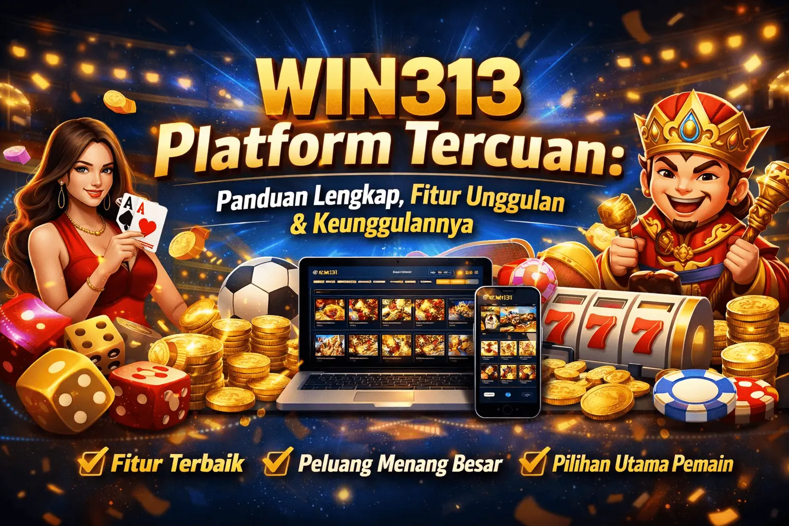 WIN313 Platform Tercuan: Panduan Lengkap & Alasan Jadi Favorit image 1