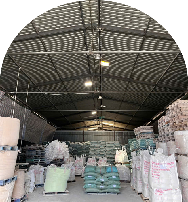 Hình ảnh về sản phẩm nguyên liệu thức ăn chăn nuôi Trường Thịnh