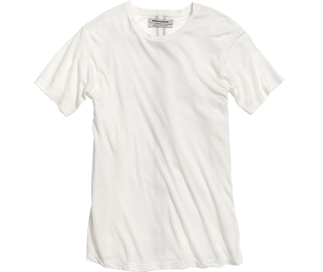 Public school tee white %281%29