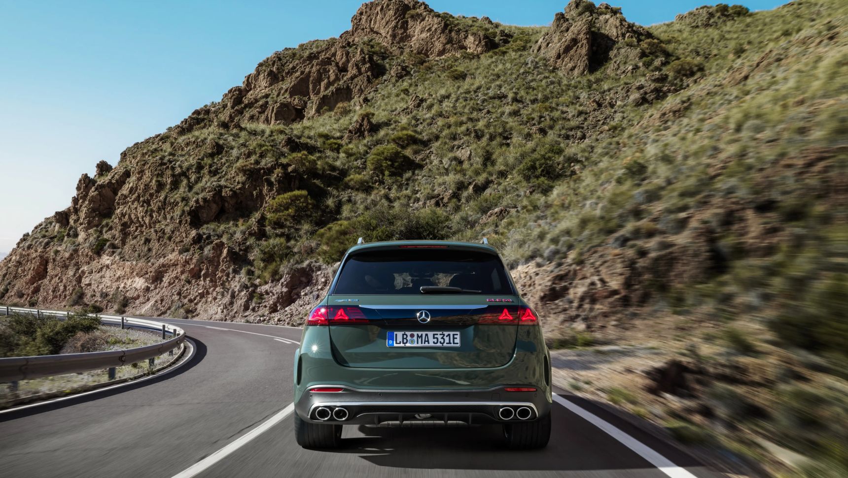 New 2026 Mercedes-AMG GLE 53 Hybrid rear