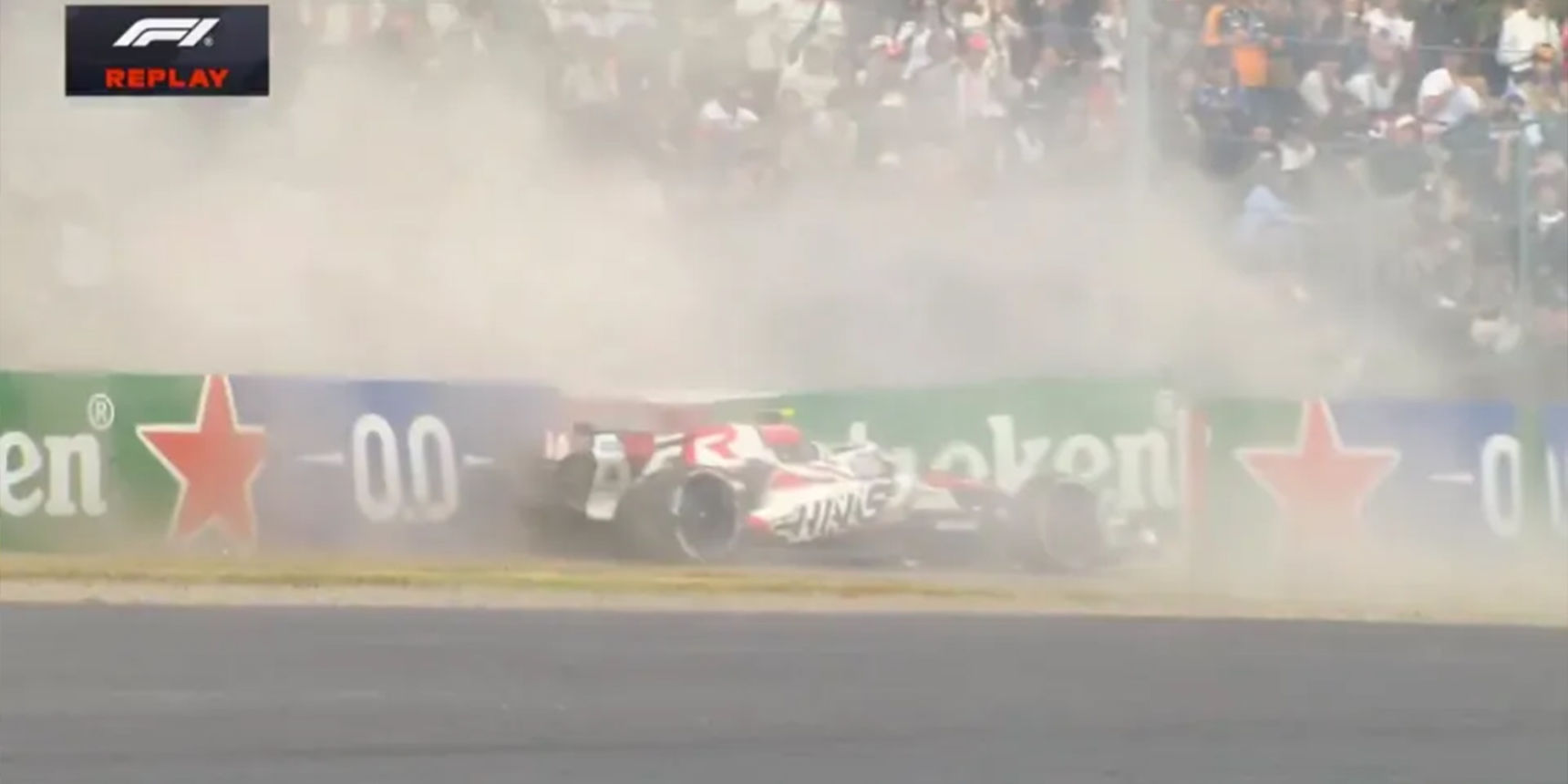 Ollie Bearman Crash Japan 2026