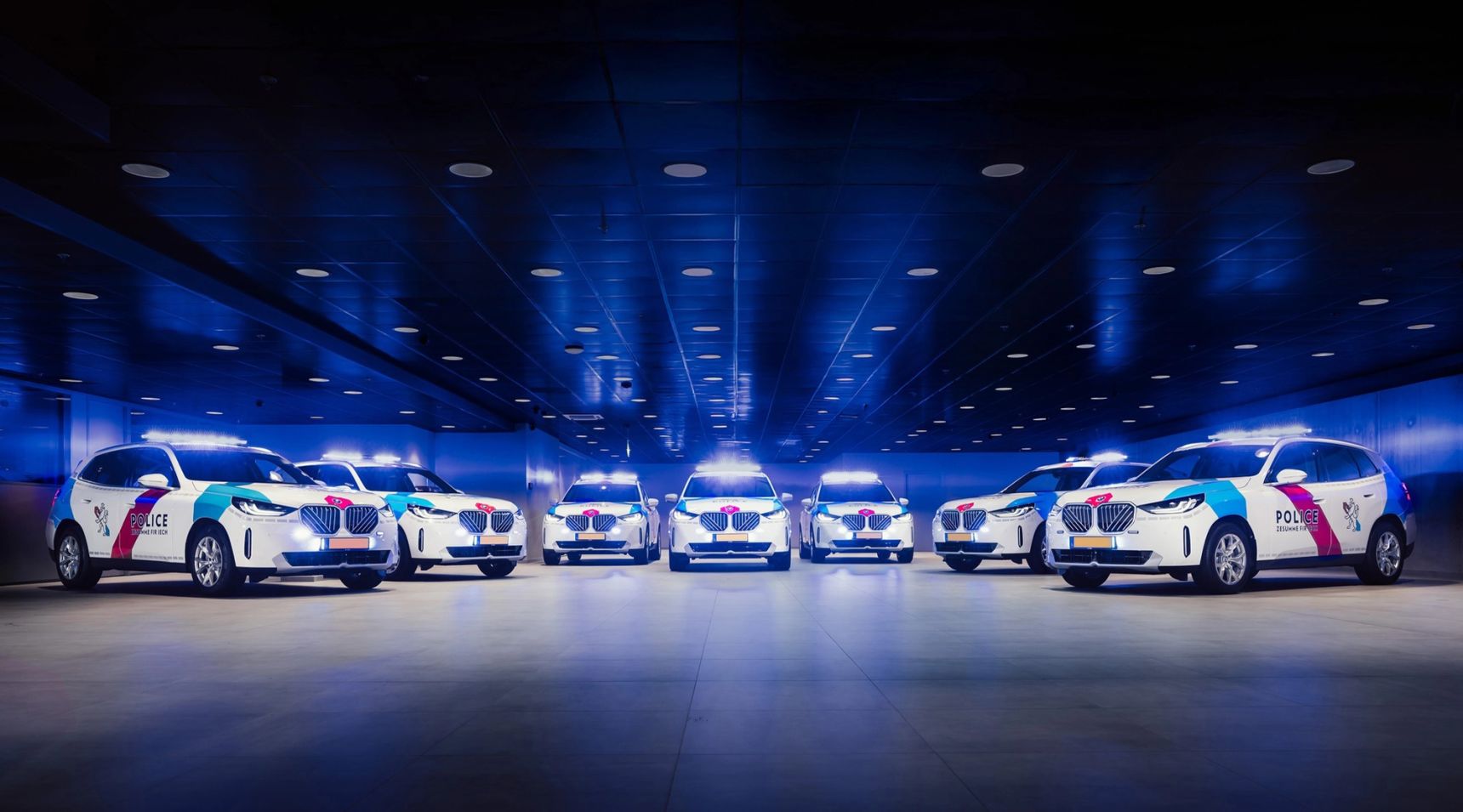 Careful when driving to Luxembourg: 81 new BMW X3 police SUVs are hitting the roads