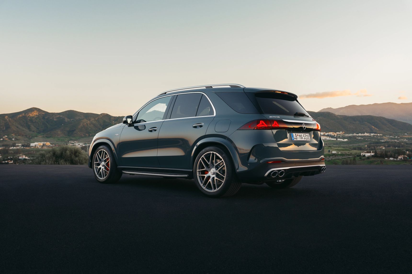 New 2026 Mercedes-AMG GLE 53 Hybrid rear 3/4