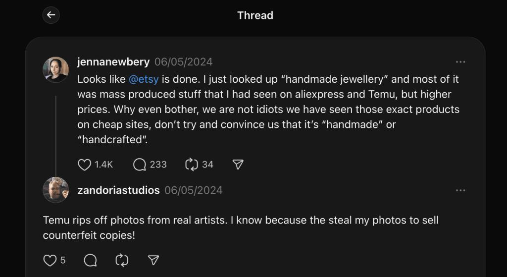Protect your creative work before and after it gets stolen (by sites like Temu)