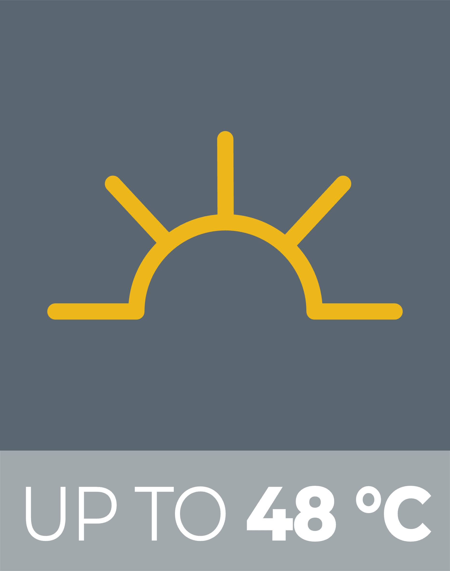 Up to 48°C