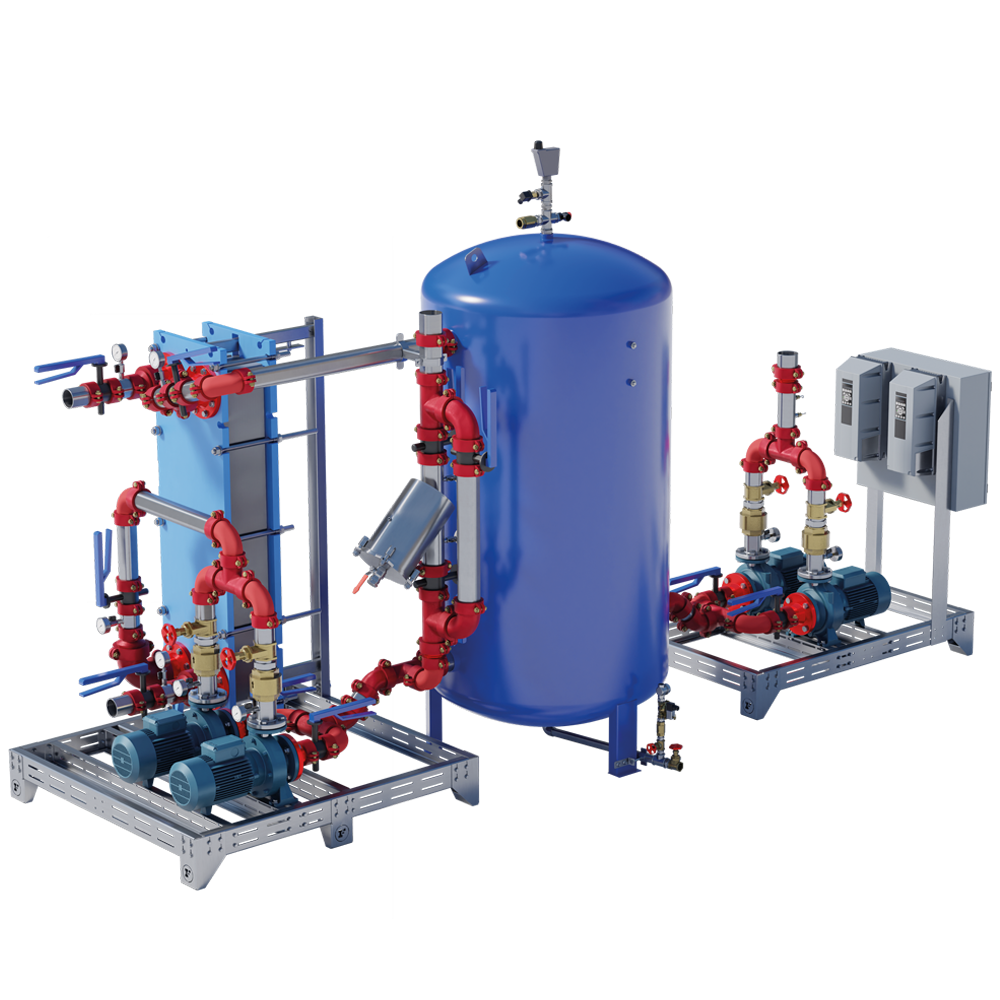 Pumping Stations & Pump Skids | Industrial Frigo