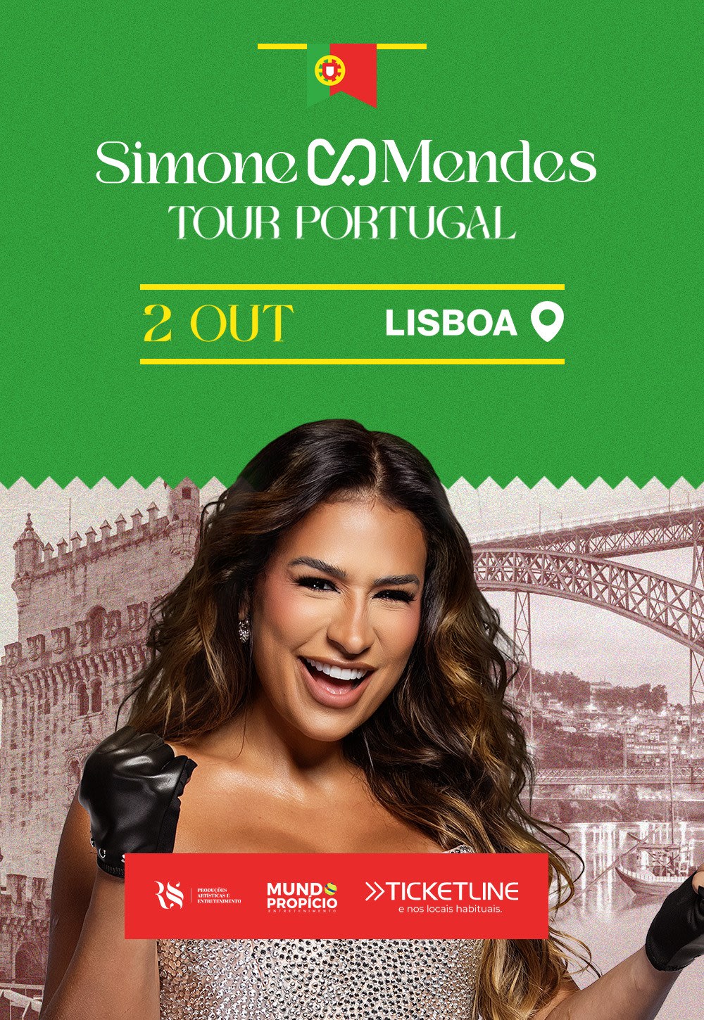 Simone Mendes - Tour Portugal 2026