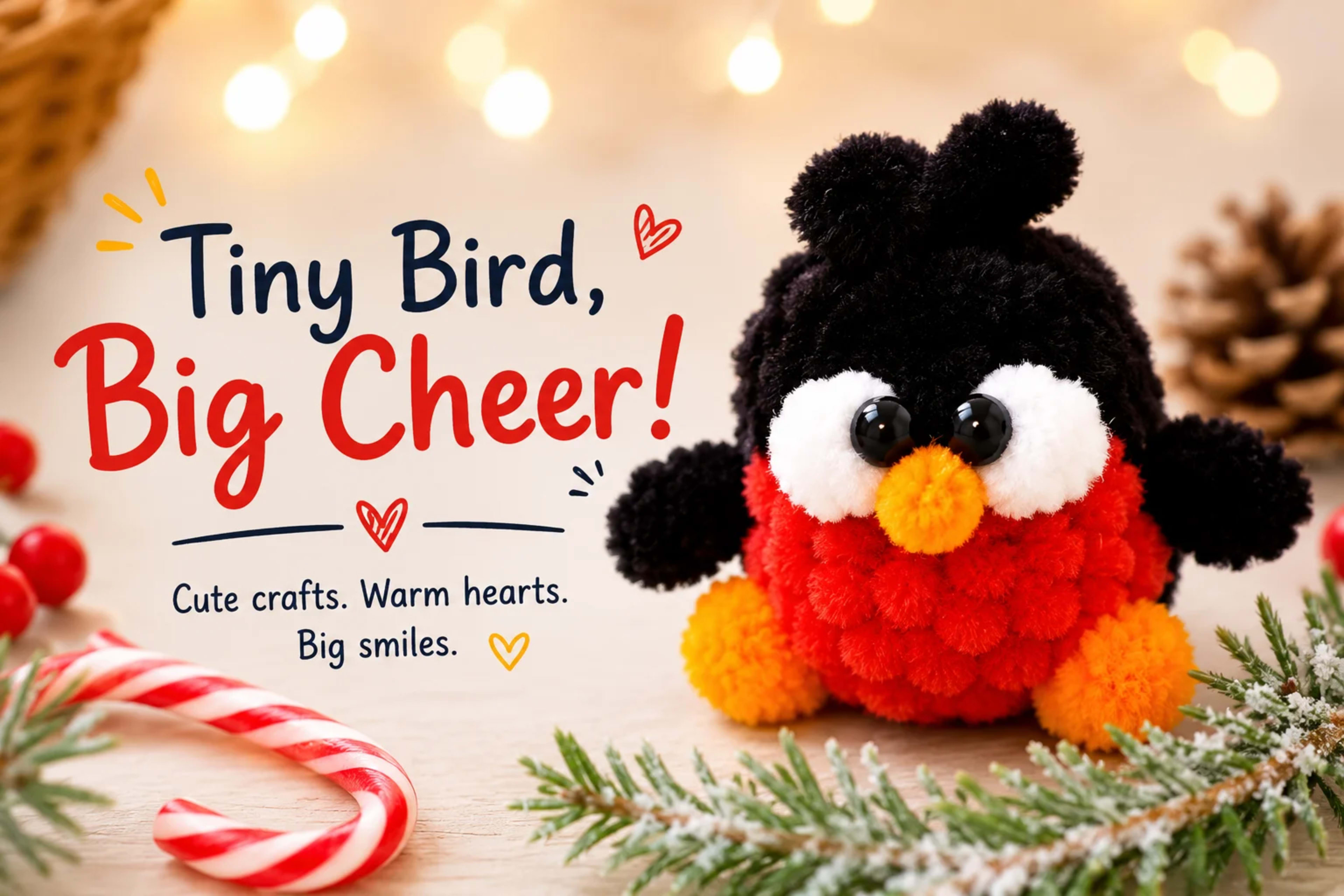 Fluffy Bullfinch Crochet Pattern: Free Amigurumi Tutorial