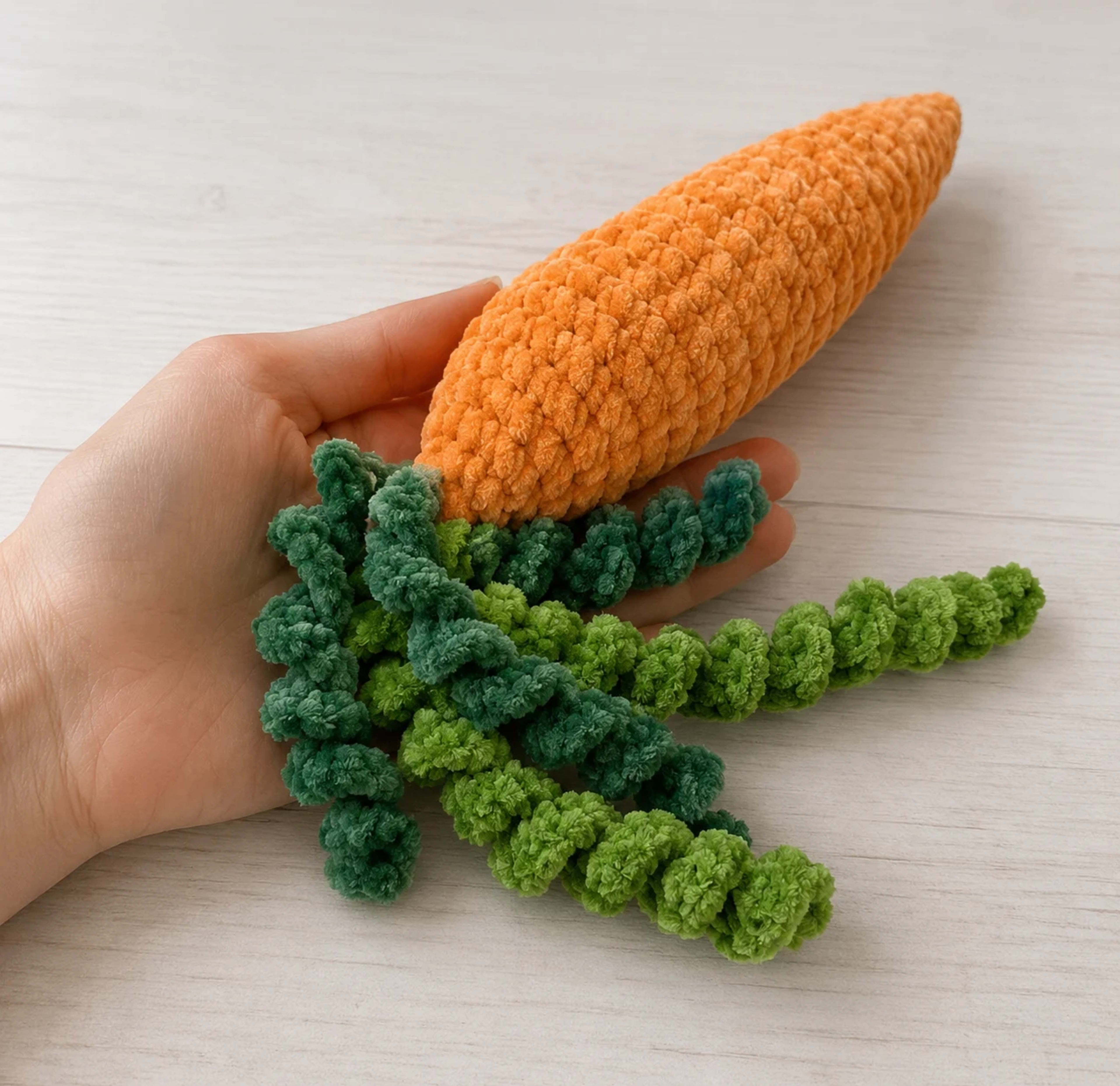 Free Crochet Carrot Pencil Case Pattern | Cute & Plush