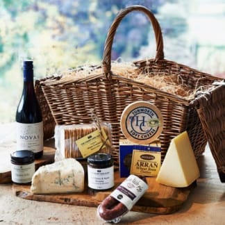 Utterley Delicious - Cheese and Wine Hamper