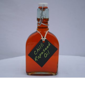 Ola Oils Chilli Infused Rapeseed Oil Bottle