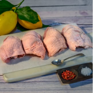Organic Chicken Thighs x 4