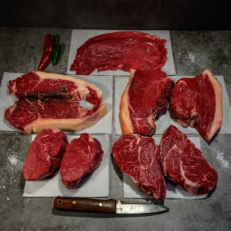 Organic Premium Steak Meat Box