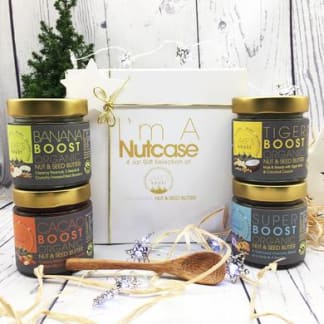 GIFT BOX- 4 Full Size Jars Of Organic Boost Butters