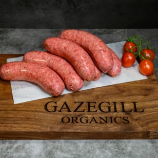 Organic Sausages -  Classic Beef 