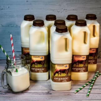 Organic Raw Milk 8 litre - Free Delivery