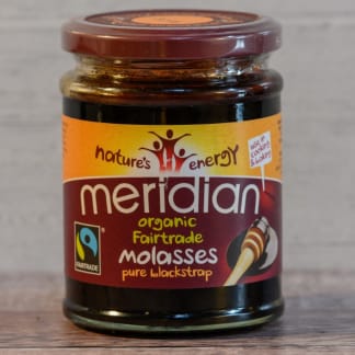 Meridian organic Fairtrade blackstrap molasses