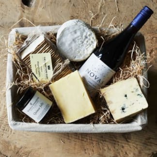 Luxurious Treats - Cheese & Wine Hamper