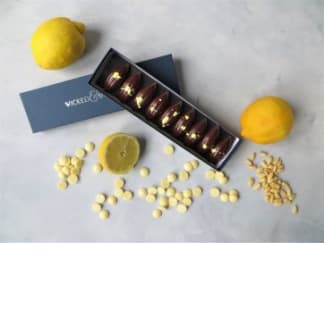 Lemon & Pinenut Chocolate Gift Box (9 Piece)