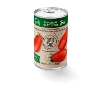 Pomodori Pelati Interi (Peele Plum Tomatoes) Organic