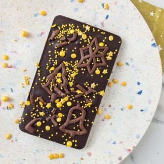 Vegan Chocolate Orange Pretzel Slabb