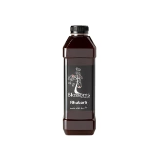 Blossoms Rhubarb Syrup