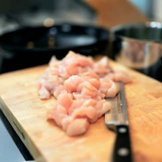 Organic Diced Chicken