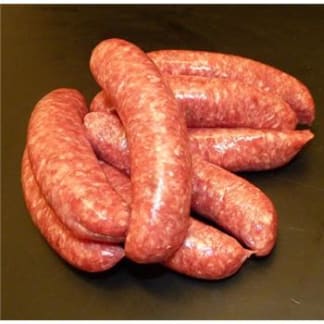 Venison, Damson & Apple sausage