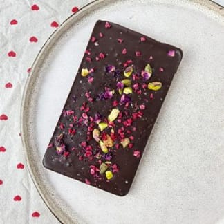 The Rose Raspberry & Pistachio One