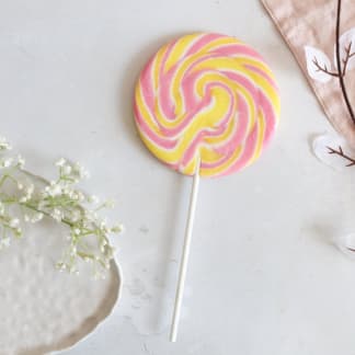 Rhubarb and Custard Giant Lollipop