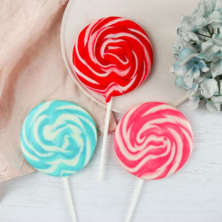 3 Mixed Pack Giant Non Alcoholic Lollipops